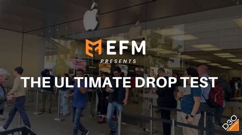 efm case drop test|EFM Presents the Ultimate Drop Test: Will the iPhone 14 Pro.